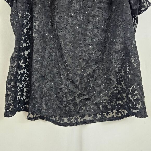Sabina Musayev Mara Top in Black - Size S - Picture 7 of 10